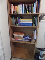 wooden book shelves No Contents