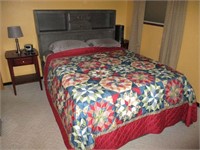 Queen Size Bed with Headboard