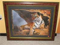 Tiger Print in Frame