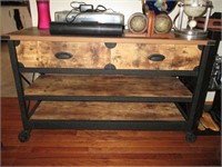 Primitive Style Rolling Cart/Stand