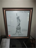(2) Statue of Liberty Prints