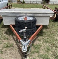 ShopBuilt 8'x10' S/A Tilt Deck Utility Trailer