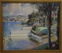 Stuart Reid (1883-1971) 'Double Bay, Sydney'