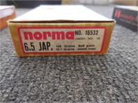 AMMO-NORMA 6.5 JAP BOX OF 20