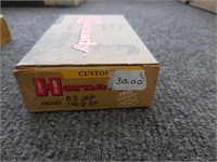 AMMO-HORNADY 6.5 JAP BOX OF 20
