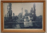 Sydney Long (1871-1955) 'Iffley Mill'
