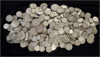 Quantity of Australian pre-decimal silver coins