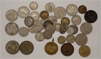 Quantity of British and other coins