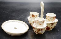 Georgian porcelain teapot stand