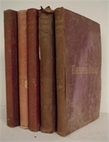Five bound volumes: The Illustrated Carpenter