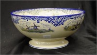 Antique Wedgwood & Co large footed bowl