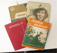 Four Australian Army World War 2 volumes
