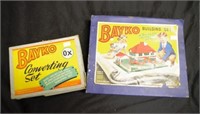 Boxed 'Bayko' building sets