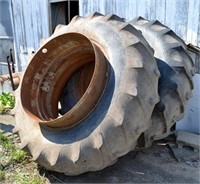 Dual Tractor Tires (2)