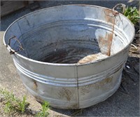 Galvanized Wash Tub