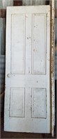 4 Panel Wood Door & 3/4 Glass/Wood Door