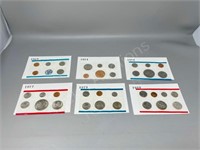 6 USA mint coin sets -