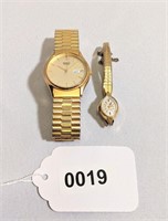 Vintage Men's & Women's Wrist Watch Lot Untested