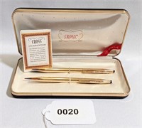 Vintage Gold Filled Cross Pen Mechanical Pencil
