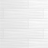 Ceramic Wavy Wall Tile 132 sq/ft Retail $600+