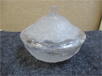 Candy Dish with Rose Lid