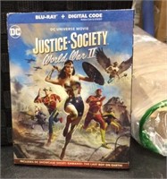 Justice Society World War II Blue Ray DVD Movie