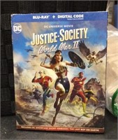 Justice Society World War II Blu-Ray DVD Movie