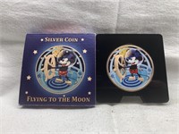 STEAM BOAT WILLIE FLYING TO THE MOON MICKEY MOUSE