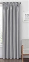 Pinch Pleat 84-Inch Back Tab Blackout Window