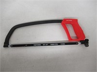 "As Is" Solid Frame Hacksaw - 12'' - Red and Black