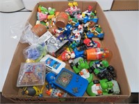 Flat of Mario & Super Mario Figurines & more