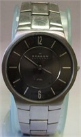Skagen Denmark Steel Ultra Thin Wrist Watch