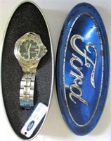 Ford Cobra Logo Watch in Original Tin w/Tag