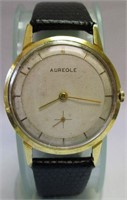 1960s Aureole Swiss 18K Manual Wind Wrist Watch
