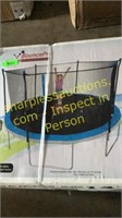 14ft trampoline w/ safety enclosure