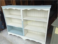 White 6 Tier Bookcase - 59 x12 x 45
