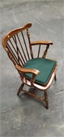 Solid Wood Chair with cushion