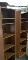 Pair of composite book/display cases