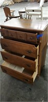 Salem Square Wooden Chest of Drawers