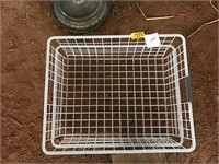 PAIR OF WIRE BASKETS