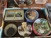 ASSORTMENT OF COLLECTIBLE TINS