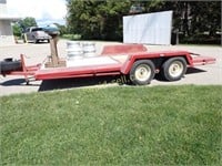 Tandem Axle Car Carrier Trailer