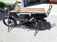 Vintage Moped Man Cave Bar Table