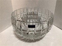 Large Signed Waterford Crystal Bowl-apprx