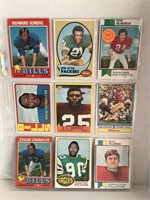 (9) Vintage Football Cards (1960's, etc...)