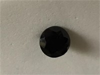 Approx 1.0 CT Round Black Spinel
