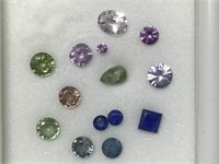 Nice Lot of Multicolored Sapphires