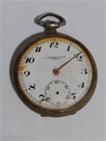 Antique Pocket Watch (as found)-M Herber & Sohn