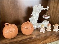 Angels and Pumpkin Jars
