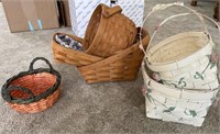 (3) Longaberger Baskets and Others